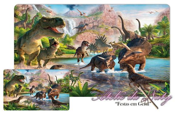 Jogo Americano - Dinossauros