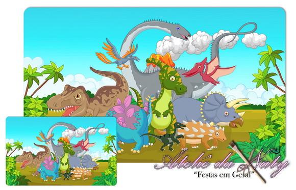 Jogo Americano - Dinossauros