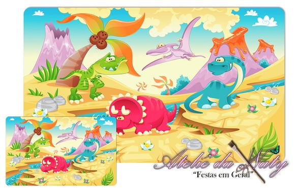 Jogo Americano - Dinossauros