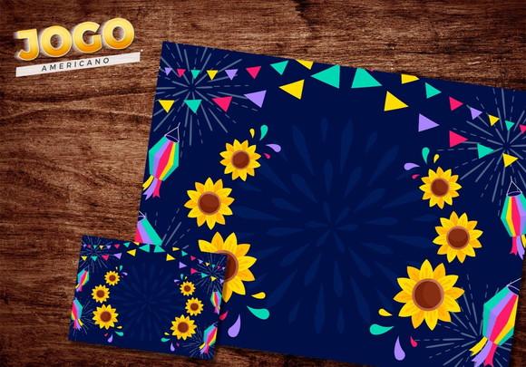 Jogo Americano - Festa Junina