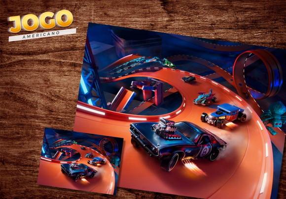 Jogo Americano - Hot Wheels