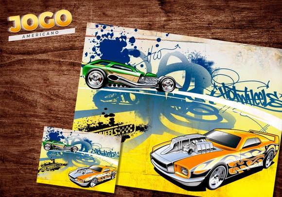 Jogo Americano - Hot Wheels