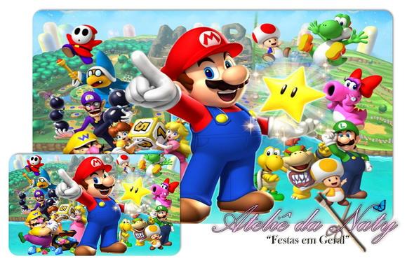 Jogo Americano - Mario Bros