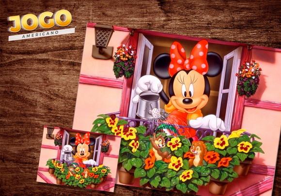Jogo Americano - Minnie Mouse