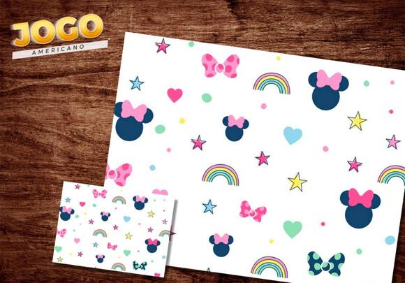 Jogo Americano - Minnie Mouse