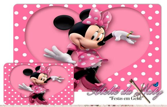 Jogo Americano - Minnie Mouse