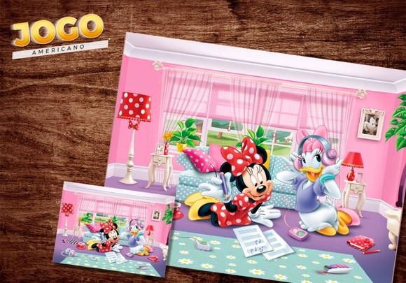 Jogo Americano - Minnie Mouse