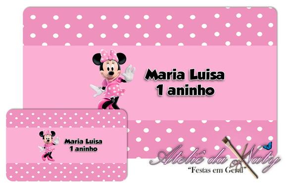Jogo Americano - Minnie Mouse