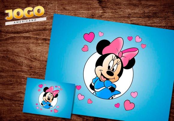Jogo Americano - Minnie Mouse