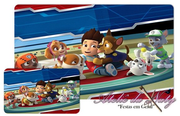 Jogo Americano - Patrulha Canina