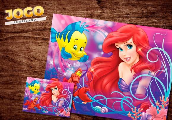 Jogo Americano - Pequena Sereia