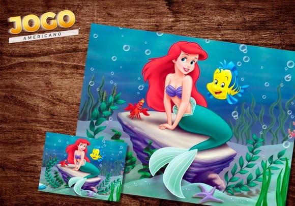 Jogo Americano - Pequena Sereia