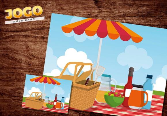 Jogo Americano - Picnic