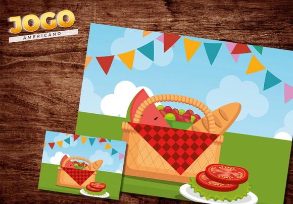 Jogo Americano - Picnic