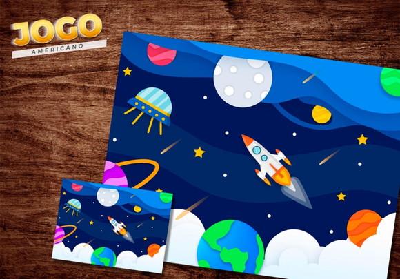 Jogo Americano - Planetas