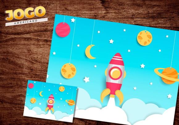 Jogo Americano - Planetas