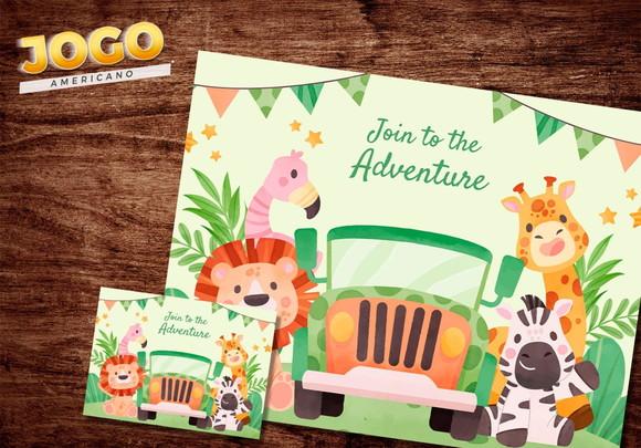 Jogo Americano - Safari