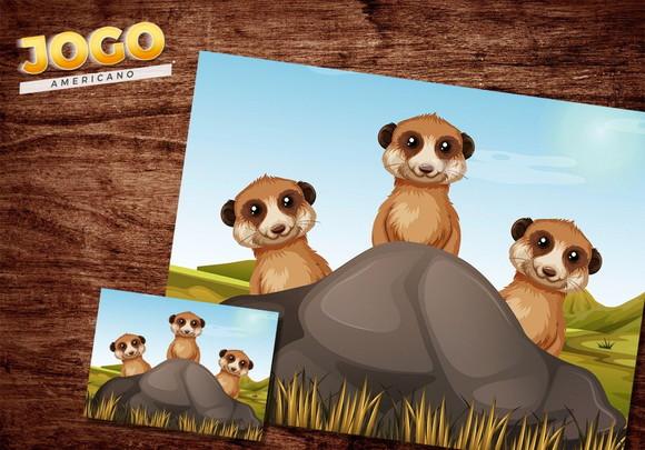 Jogo Americano - Safari