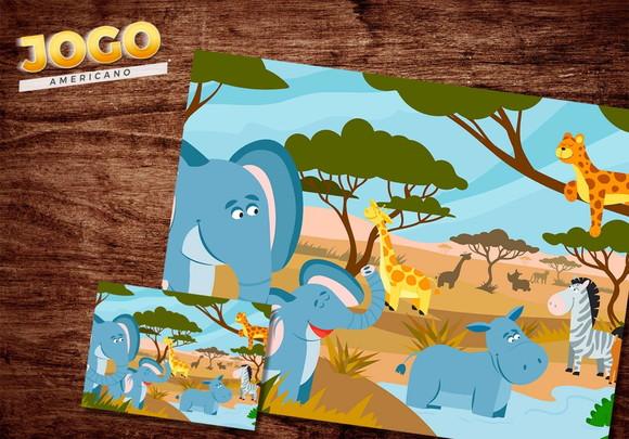 Jogo Americano - Safari