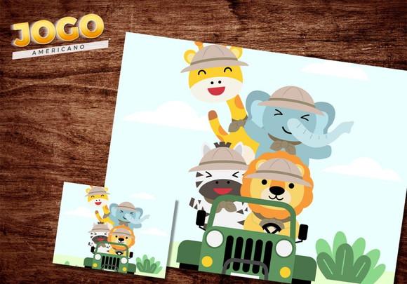 Jogo Americano - Safari