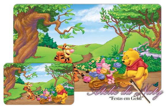 Jogo Americano - Ursinho Pooh