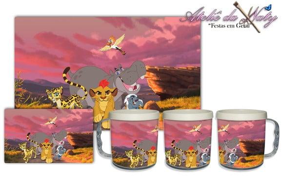 Jogo Americano com Caneca - Guarda do Leão