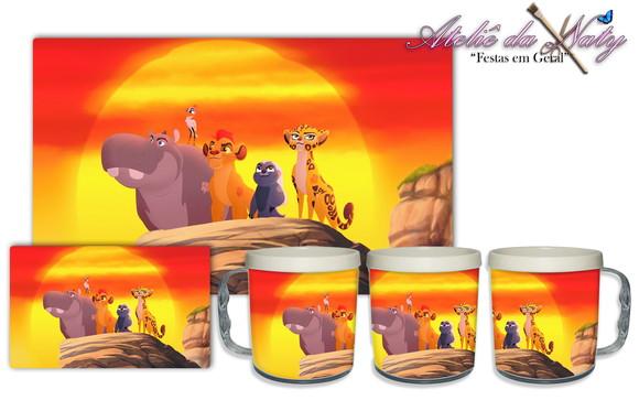 Jogo Americano com Caneca - Guarda do Leão