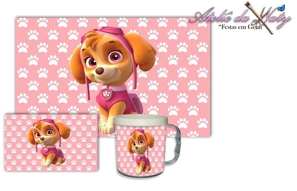 Jogo Americano com caneca - Skye