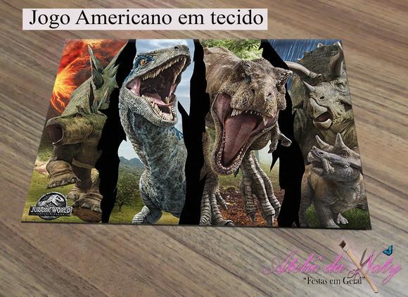 Jogo Americano em tecido - Jurassic World