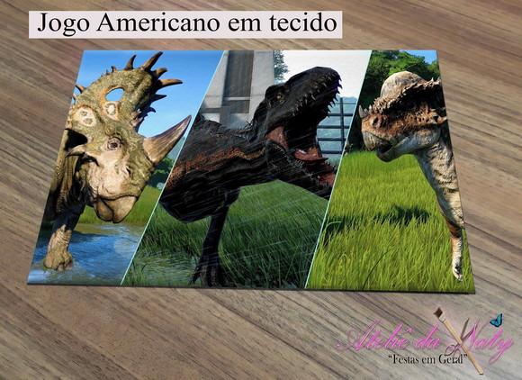 Jogo Americano em tecido - Jurassic World