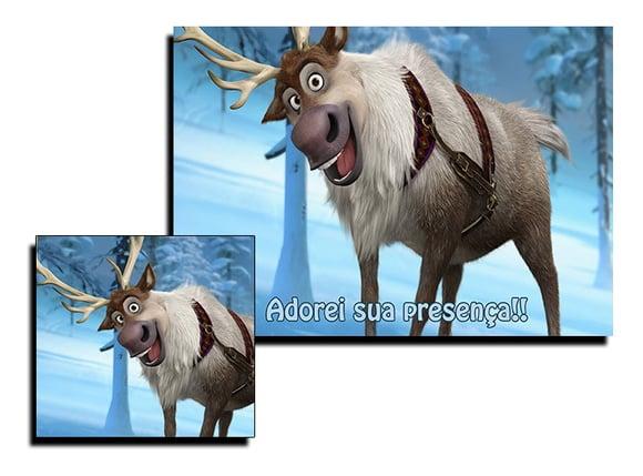 Jogo Americano Frozen