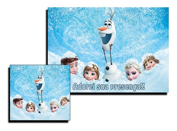Jogo Americano Frozen