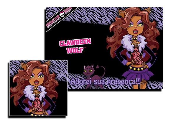 Jogo Americano Monster High