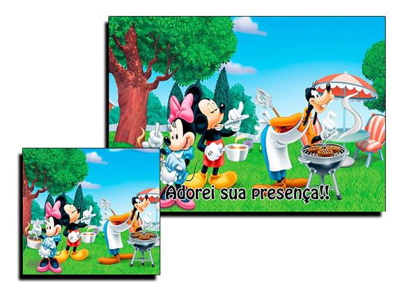 Jogo Americano Turma do Mickey