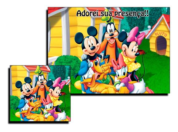 Jogo Americano Turma do Mickey