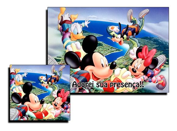 Jogo Americano Turma do Mickey