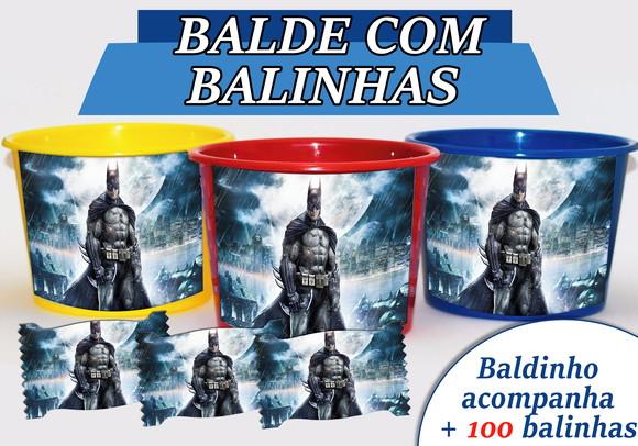 Kit Baldinho + Cento de Balas - Batman