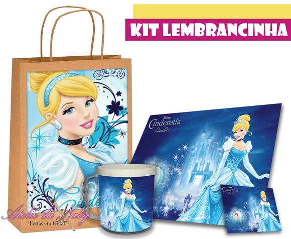 Kit Lembrancinha - Cinderella