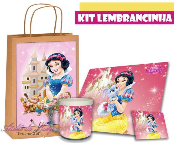 Kit Lembrancinha - Branca de Neve