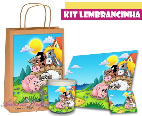 Kit Lembrancinha - Fazendinha