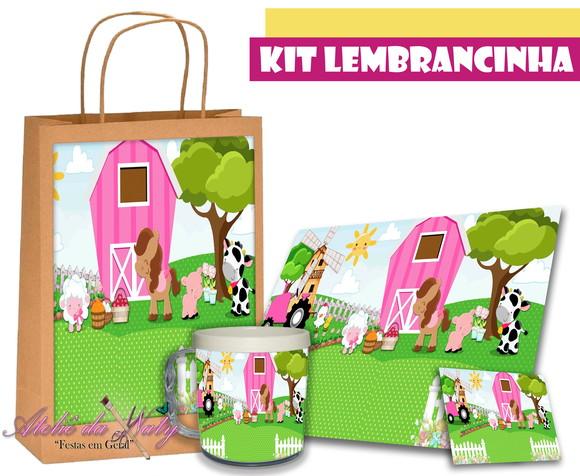 Kit Lembrancinha - Fazendinha