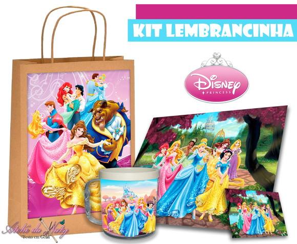 Kit Lembrancinha - Princesas