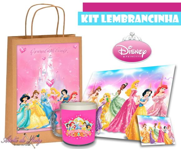 Kit Lembrancinha - Princesas