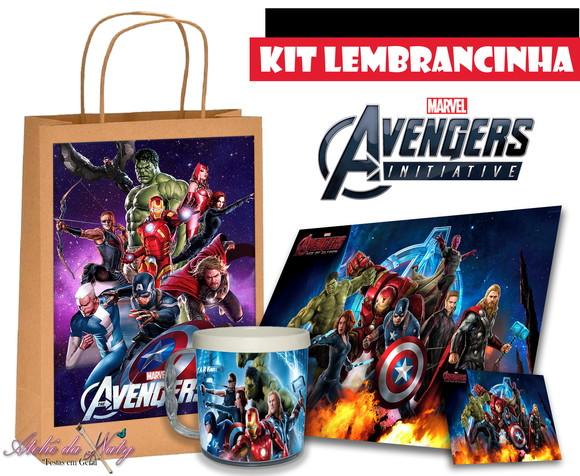 Kit Lembrancinha - Vingadores