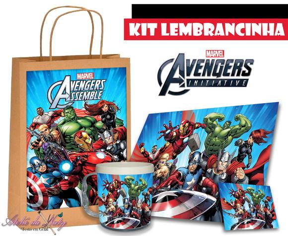 Kit Lembrancinha - Vingadores