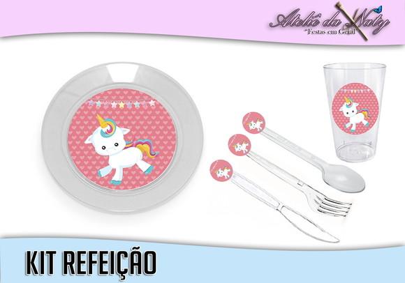 Kit Refeição - Unicórnio