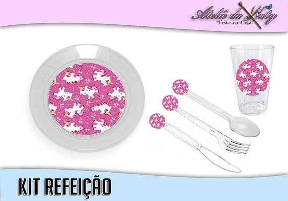 Kit Refeição - Unicórnio