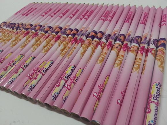 Lápis Personalizado - Barbie