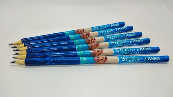 Lápis Personalizado - Moana Baby