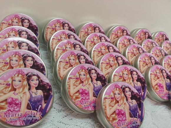 Latinha Barbie a Princesa e a Popstar